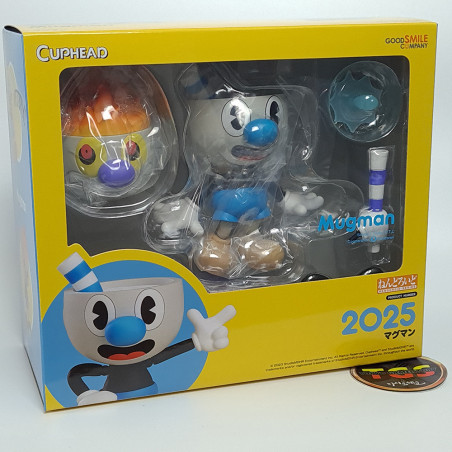 Nendoroid No. 2025 Cuphead: Mugman Figure/Figurine Japan New Good Smile Company