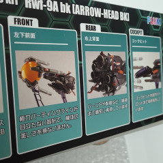 R-Type Tactics: Rwf-9A BK[Arrow Head BK] 1/100 Scale Plastic Model Kit Japan New