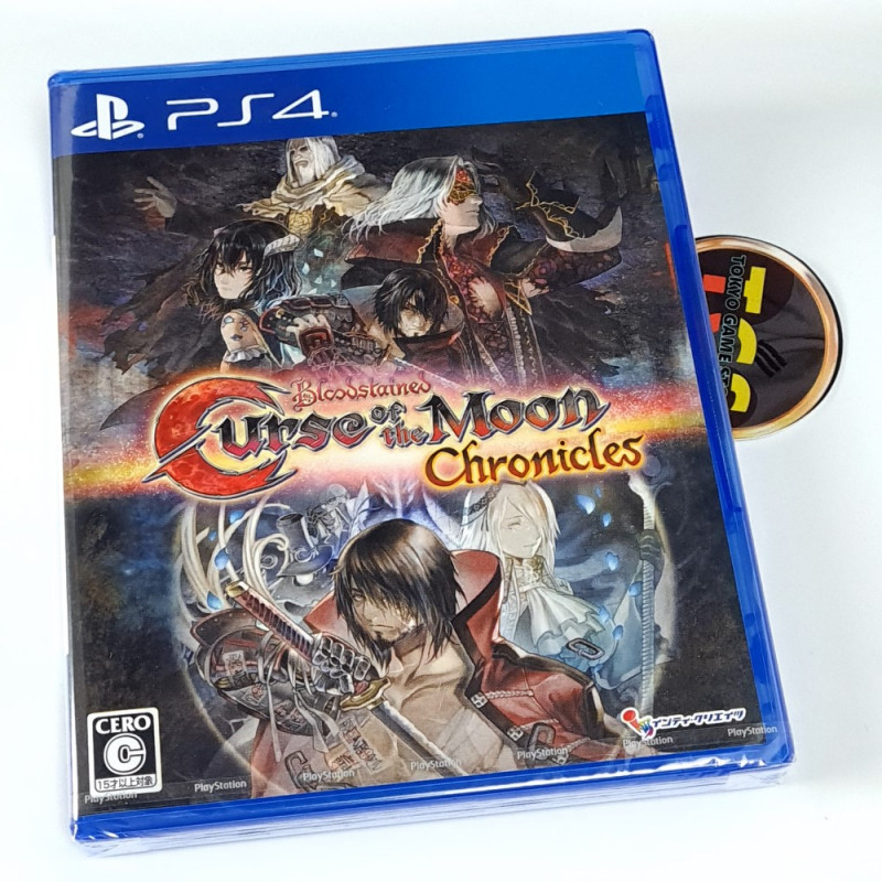 Bloodstained: Curse of the Moon (1&2) Chronicles PS4 Japan (ENGLISH) New Physical Platform Action Inti Creates