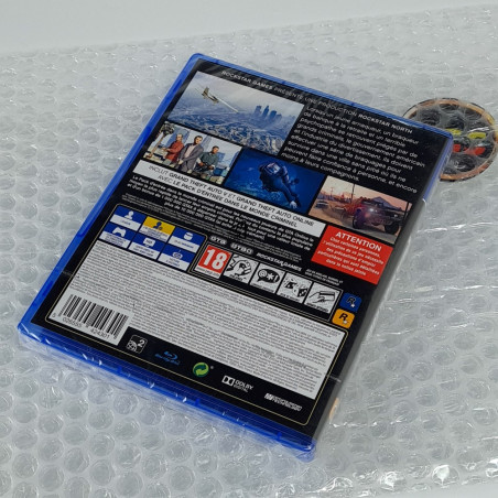 Grand Theft Auto V Premium Edition PS4 FR Game In EN-FR-DE-ES-IT-PT NEW Action Adventure Rockstar