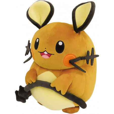 Sanei POKEMON Dedenne Potehagu Big Soft Plush Cushion Pocket Monsters Japan New