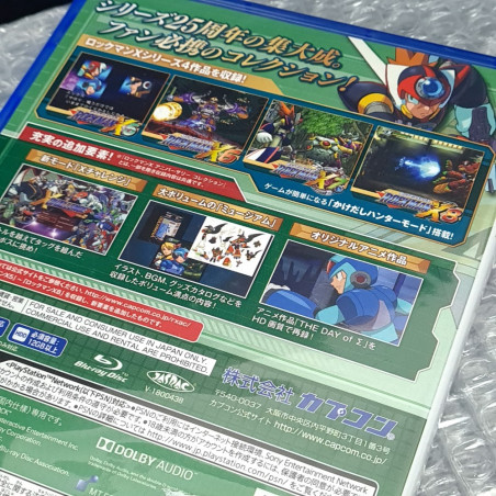 Rockman X Anniversary Collection 2 (X5,X6,X7,X8) PS4 Japan physical NEW Megaman