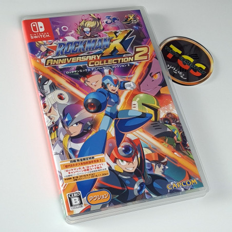 ROCKMAN X Anniversary Collection 2 (X5,6,7&8) Switch JPN (EN-FR-DE-ES..) Megaman
