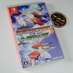 Rolling Gunner + Overpower Nintendo Switch Japan Game in English SHOOTING/SHMUP Mebius