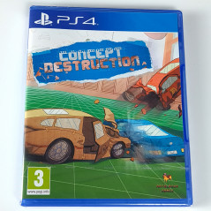 CONCEPT DESTRUCTION (999 Ex.) PS4 Red Art Games Multi-Language NEW Arcade Racing