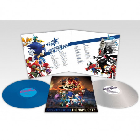 Vinyle Sonic Forces The Vinyl Cutz Original Soundtrack SEGA WAYO RECORDS 001LP 2LP New Record