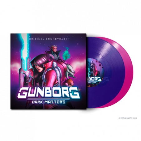 GUNBORG: DARK MATTERS SOUNDTRACK 2 VINYL LPS NEW Red Art Games Ricpau Studios