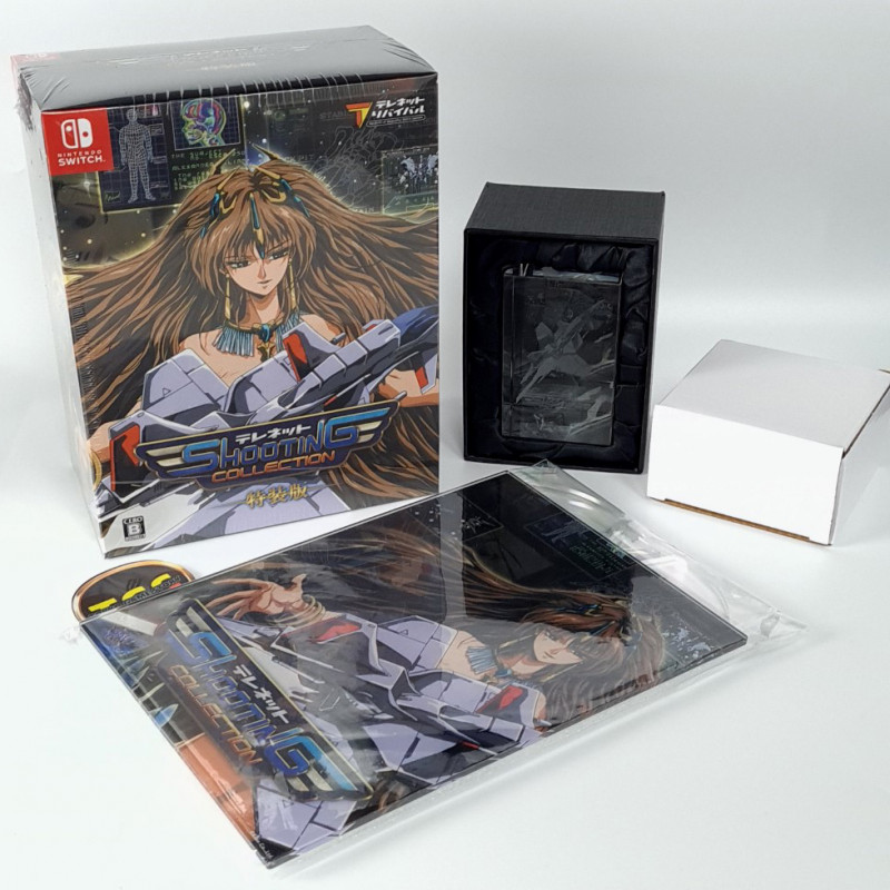 Telenet Shooting Collection Special Limited 3D Crystal Set Ebten Edition Switch Japan NEW Shmup