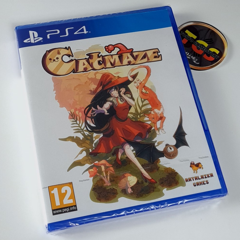CATMAZE (999 Ex.) PS4 Red Art Games (EN-DE-ES-FR-RU-CH-JP) NEW Platform Metroidvania