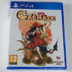 CATMAZE (999 Ex.) PS4 Red Art Games (EN-DE-ES-FR-RU-CH-JP) NEW Platform Metroidvania