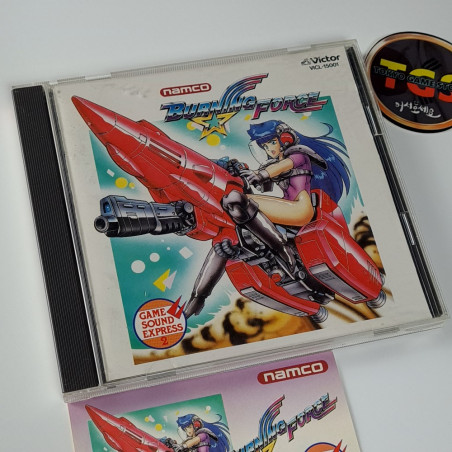 Namco Game Sound Express Vol.2 Burning Force +Sticker CD Original Soundtrack OST Japan Videogame Music