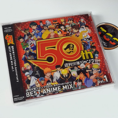 Weekly Shonen Jump 50th Anniversary Best Anime Vol.1 CD Original Soundtrack OST Japan NEW Music