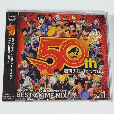Weekly Shonen Jump 50th Anniversary Best Anime Mix Vol.1 CD Original Soundtrack OST Japan NEW Music