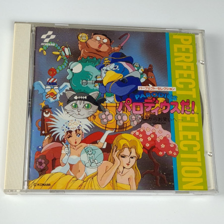 Perfect Selection Parodius da! -Shinwa kara Owarai he- CD Original Soundtrack OST Japan Videogame Music