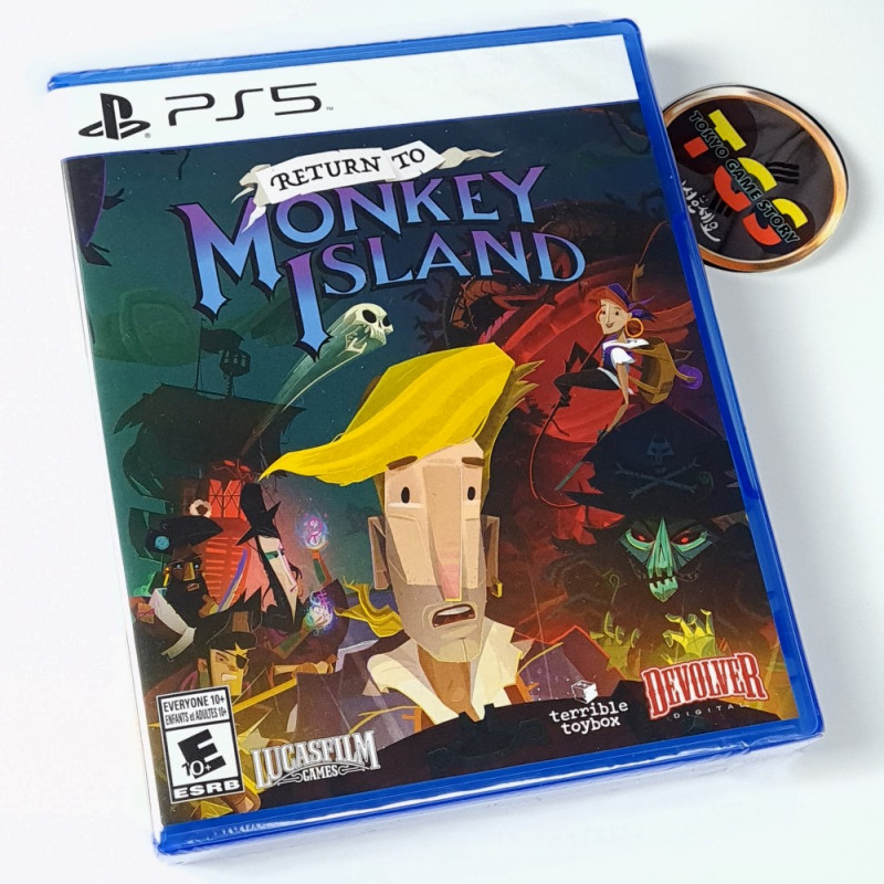 RETURN TO MONKEY ISLAND PS5 Limited Run Game in Multi-Language NEW Point & Click