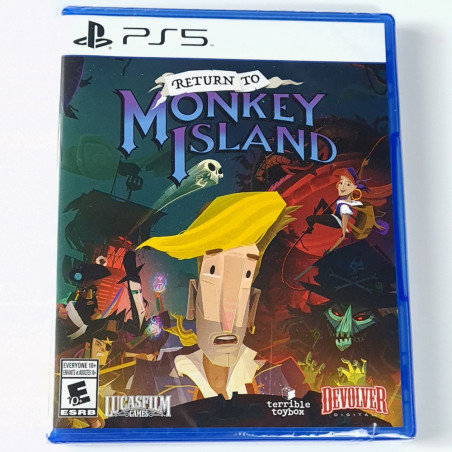 RETURN TO MONKEY ISLAND PS5 Limited Run Game in Multi-Language NEW Point & Click