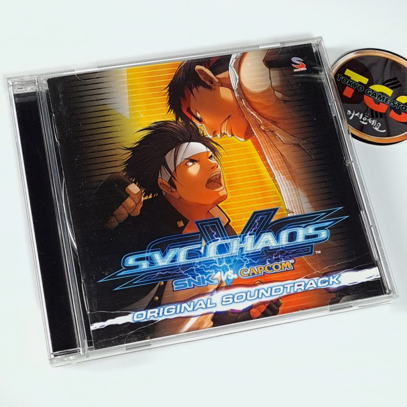 SNK VS. CAPCOM SVC CHAOS ORIGINAL SOUNDTRACK + Spin.Card CD OST Japan Game Music