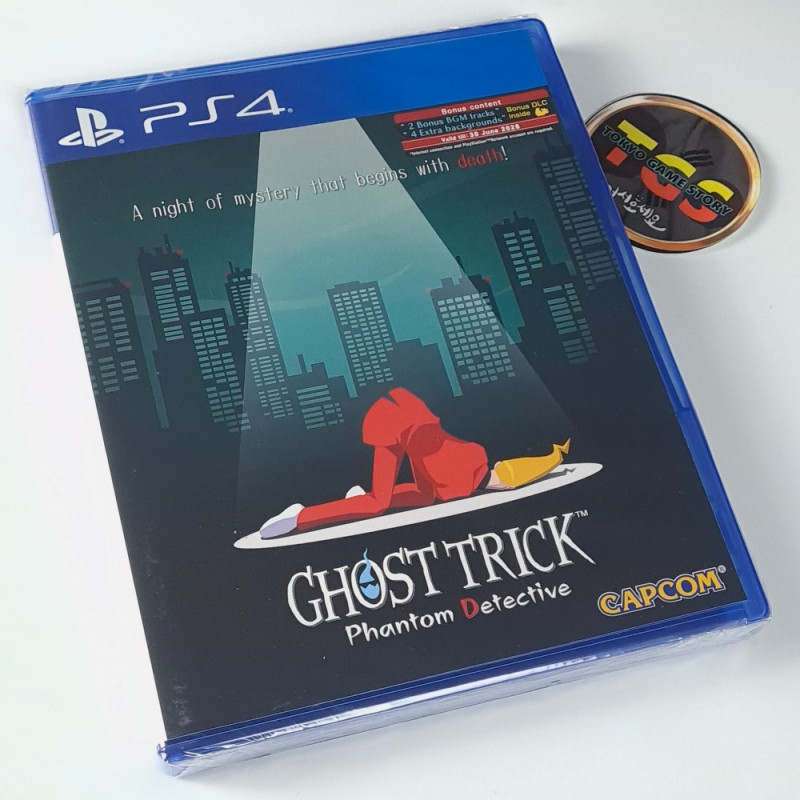 Ghost Trick: Phantom Detective PS4 Asia Multi-Language NEW Capcom Adventure