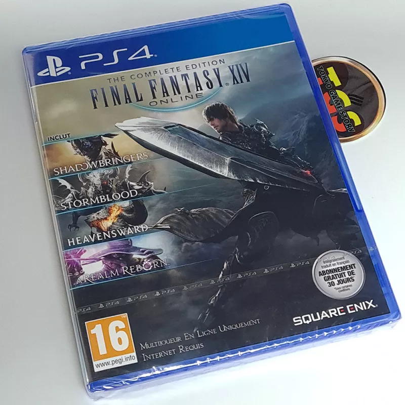 Final Fantasy XIV Online: The Complete Edition PS4 FR Game In EN-FR-DE-JP  NEW RPG Square Enix