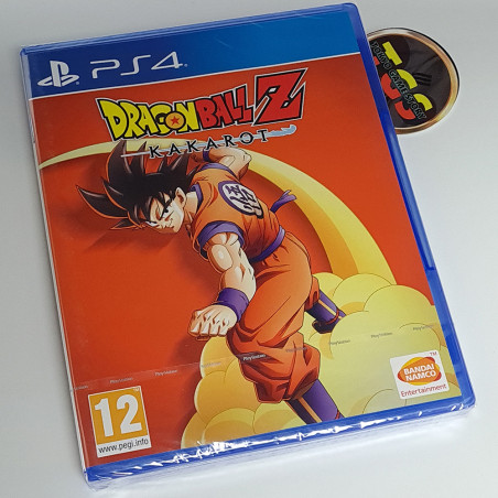 Dragon Ball Z: Kakarot PS4 FR Physical FactorySealed Game in MULTILANGUAGE New Action RPG Bandai Namco
