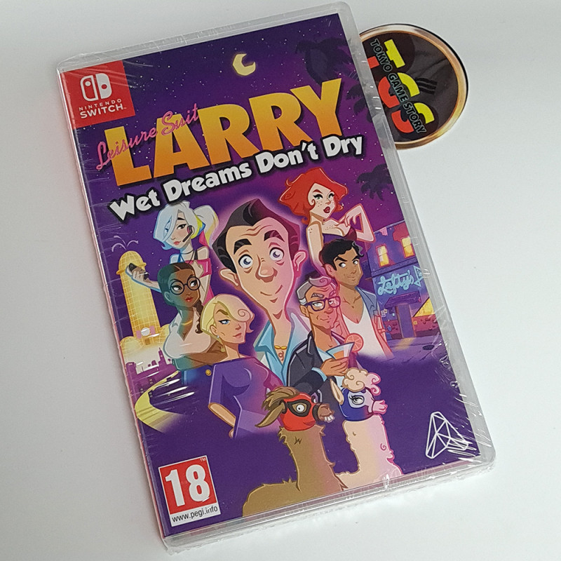 Leisure Suit Larry Wet Dreams Don't Dry Switch EU Game In MULTILANGUAGE NEW Point & Click