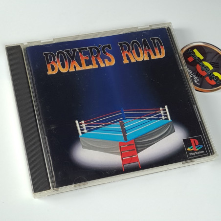 Boxer's Road PS1 Japan Ver. Playstation 1 New Corp. Boxing 1995