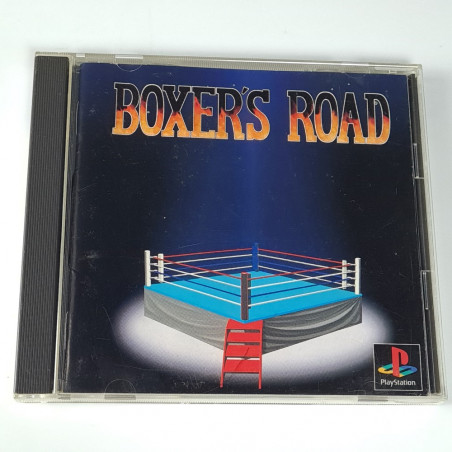 Boxer's Road PS1 Japan Ver. Playstation 1 PS One New Corp. Boxing 1995