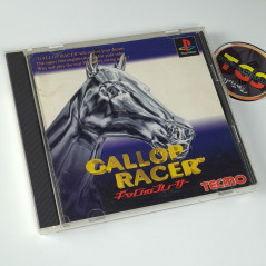 Gallop Racer PS1 Japan Ver. Playstation 1 Tecmo Sport Horse Racing 1996