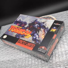 SUPER TURRICAN 2 Special Edition (+Score Attack) Strictly Limited SNES US NEW