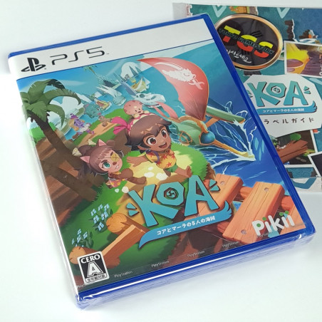 Koa and the Five Pirates of Mara +Map PS5 Japan Game Multi-Language Pikii Action Adventure Playstation 5