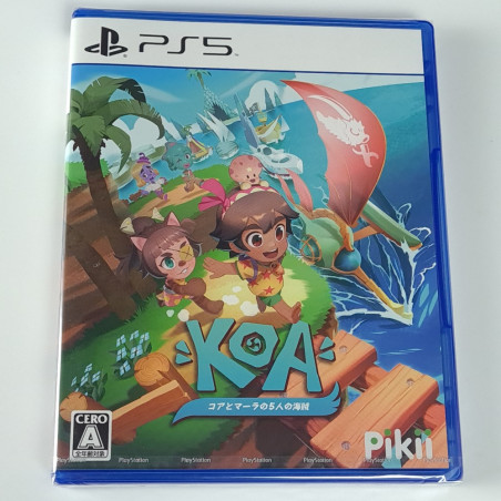 Koa and the Five Pirates of Mara + Map PS5 Japan Game Multi-Language Pikii Action Adventure Playstation 5