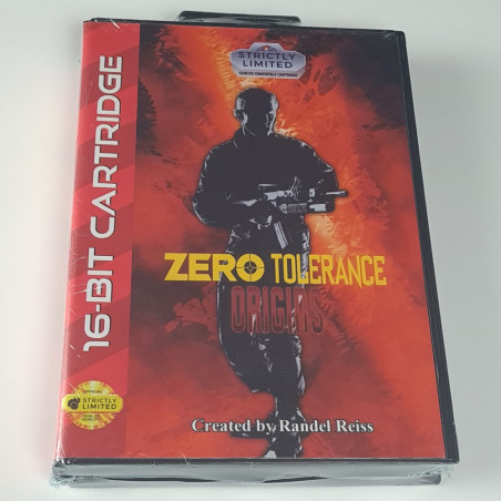 ZERO TOLERANCE ORIGINS + Cards Strictly Limited Games MEGADRIVE & US GENESIS NEW