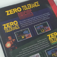 ZERO TOLERANCE ORIGINS + Cards Strictly Limited Games MEGADRIVE & US GENESIS NEW