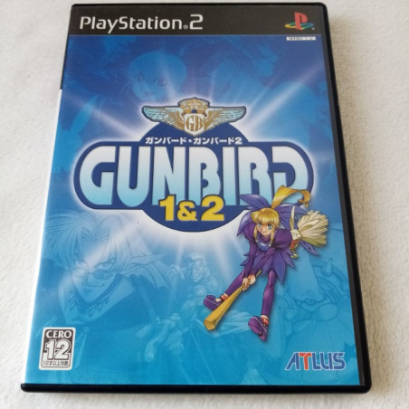 Gunbird 1&2 Playstation PS2 Japan Ver. Atlus Shmup