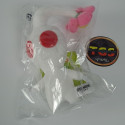 SAN-EI Pikmin All Star Collection Plush PK09: White Pikmin Plush/Peluche JAPAN NEW