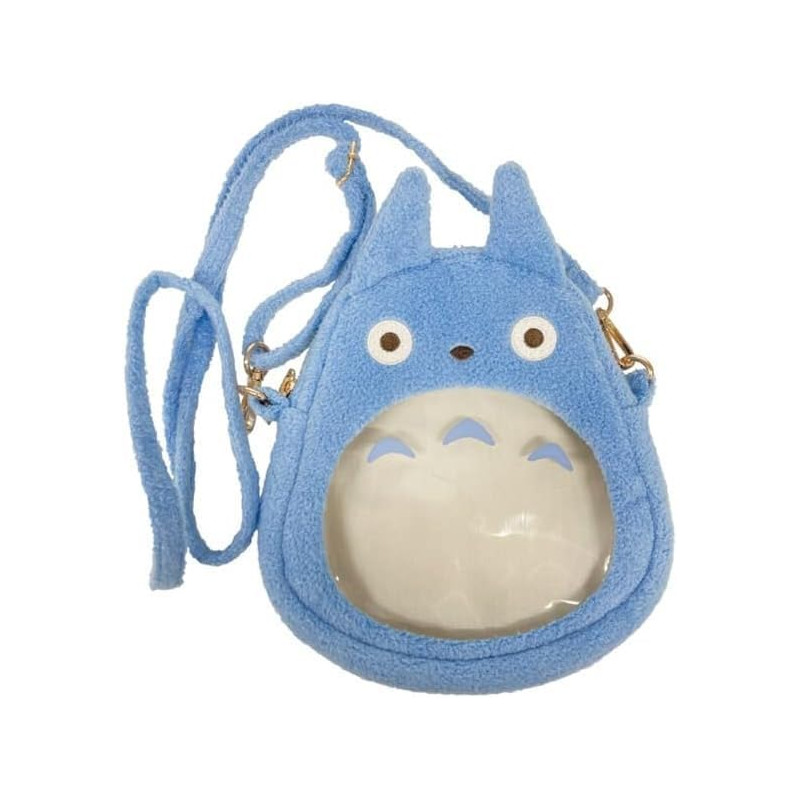 Sac Bandoulière Big Totoro Odekake Ice Blue Pochette Trousse Pouch Bag Japan New