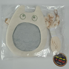Sac Bandoulière Small Totoro Odekake White Pochette Trousse Pouch Bag Ghibli Japan New