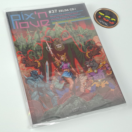 Pix'n Love 37 Collector Zelda CD-i Pix'n Love éditions Book/Livre NEW Hyrule Link CDI