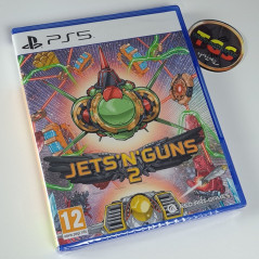 JETS'N'GUNS 2 PS5 EU Game in English NEW Red Art Games Shmup Shoot'em Up 2023