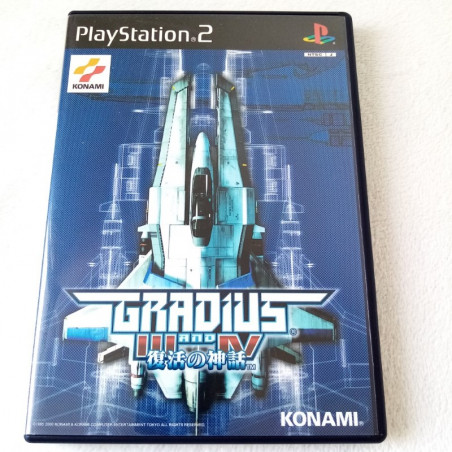 Gradius III & IV Playstation PS2 Japan Ver. Konami Shmup