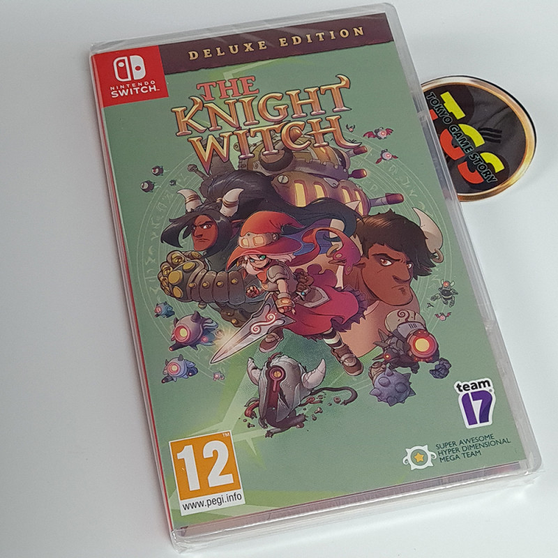 The Knight Witch Deluxe Edition Switch FR Game (MULTI-LANGUAGES) NEW Metroidvania