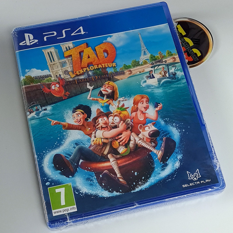 TAD L'Explorateur PS4 FR Game in EN-FR-DE-ES-IT Neuf/NewFactorySealed Action Adventure