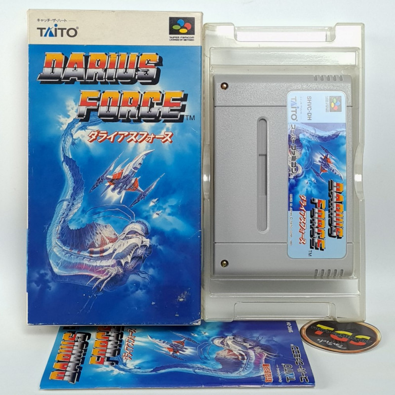 ダライアスフォース Super Famicom (Nintendo SFC) Japan Ver. Sagaia