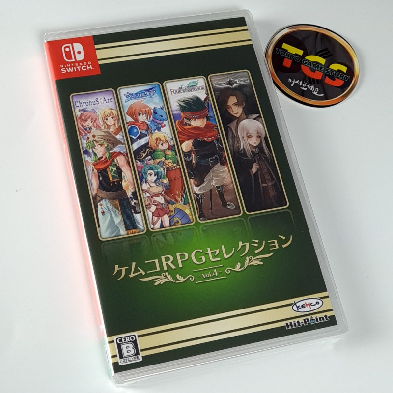 Kemco RPG Selection Vol. 4 Switch Japan Physical Game In ENGLISH NEW RPG Kemco