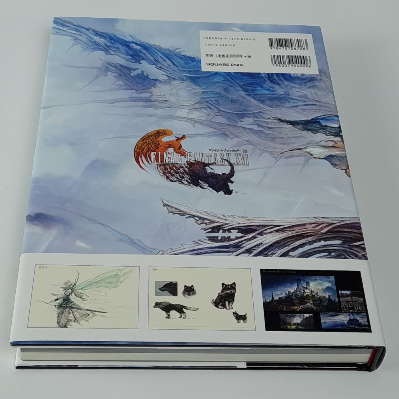 The Art Of Final Fantasy XVI Official Art Book Artbook Square Enix ...