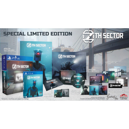 7th SECTOR PS4 Strictly Limited Games (800Ex!) Limited Edition +Card Neuf/NewSealed