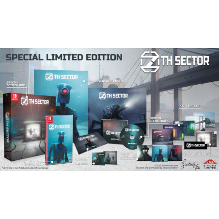 7th SECTOR SWITCH Strictly Limited Games (1500Ex!) Limited Edition +Card Neuf/NewSealed