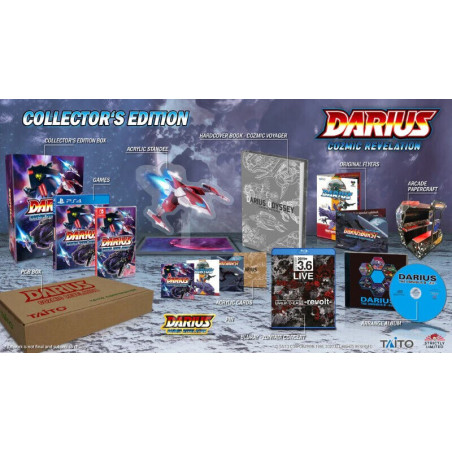 DARIUS COZMIC REVELATION COLLECTOR'S EDITION PS4 Strictly Limited UK NEW Shoot Them Up / SHMUP Playstation 4