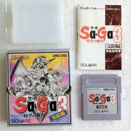 SaGa 3 Nintendo Game Boy Japan Ver. RPG Square Sa.Ga DMG-OSJ Gameboy