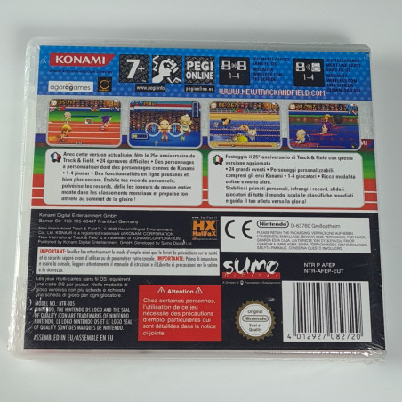 New International Track & Field DS Nds nintendo DS Euro NEW (RegionFree) Konami Sports